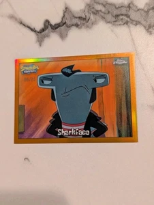 Sharkface Orange Refractor 6/25 SpongeBob Topps Chrome Card - Picture 1 of 4