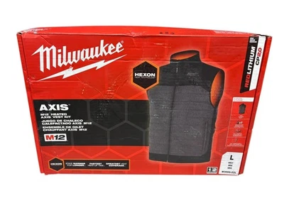 Milwaukee M300G-21L M12 12V Durable Heated AXIS Vest W/ Battery & Charger - Image 1 of 3