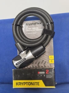Allegion Kryptonite KryptoFlex Keyed Cable Lock NIB 6' Long x 12mm Diameter - Picture 1 of 12