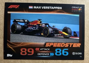 2023 Topps Turbo Attax Speedster Max Verstappen #15 - Picture 1 of 1