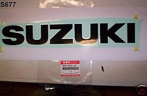 SUZUKI GSXR 1000 2005 - 2006 LH UNDER COWLING DECAL GENUINE NEW OLD STOCK S677