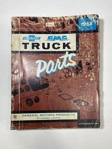 1958 GMC Truck Parts Catalogue No. 585 Rare Chevrolet Book - Picture 1 of 5
