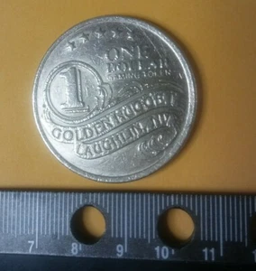 Token - Laughlin, NV - Golden Nugget Casino Gaming Token $1 - 38 MM NEVADA - Picture 1 of 2