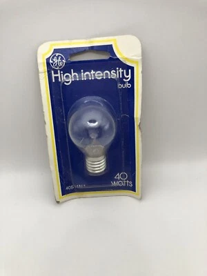  GE 40S11N/1 40W High Intensity Light Bulb NEW  - Image 1 of 3