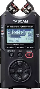 Tascam DR-40X Portable Four-Track Audio Recorder and USB Interface NEW - Picture 1 of 12