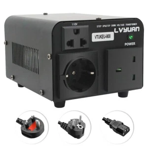 800 Watts Voltage Transformer, Step Up Step Down Voltage Converter, with US & UK - Picture 1 of 7