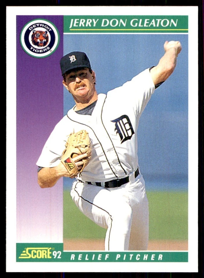 1992 Score Jerry Don Gleaton Detroit Tigers #375 - Image 1 of 2