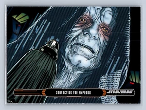 Kontakt zum Kaiser - 2015 Star Wars Illustrated Base Card # 53 - Bild 1 von 2