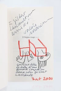 NOVARINA L'origine rouge EDITION ORIGINALE ENVOI AUTOGRAPHE 2000 - Picture 1 of 1