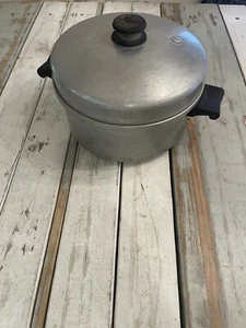 Saladmaster 405 Aluminum 6 Quart Dutch Oven Vintage Stock Pot Vapo Lid - Picture 1 of 12