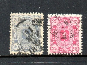 Finland Stamp lot - Scott #'s 28, 29 - Used - Picture 1 of 1