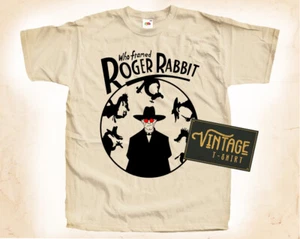 Who Framed Roger Rabbit2 Natural color Vintage TShirt for Men Woman Size S-5XL - Picture 1 of 5