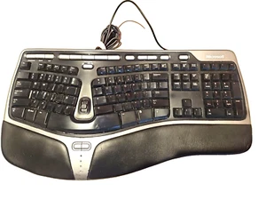 Microsoft Natural Ergonomic Keyboard 4000 v1.0 Wired - Picture 1 of 9