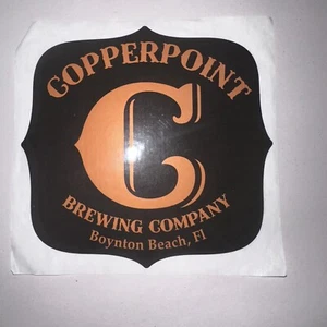 Copperpoint Brewing Sticker Florida Logo 5” New Swag - Picture 1 of 5