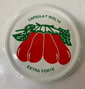 100 CAPSULE diametro 53-63-70-82 Ø TAPPO COPERCHIO VASO BARATTOLI VETRO POMODORI - Foto 1 di 1