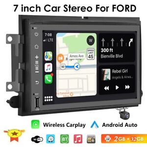 Car Stereo GPS dash for Ford E-250 F150 F-150 2004-2008 Radio Android 12 Carplay