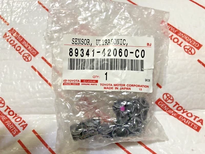 *NUEVO SENSOR DE PARACHOQUES TOYOTA RAV4 OEM ESTACIONAMIENTO 2015-18 NEGRO GENUINO 89341-42060-C0 Foto 1 de 3