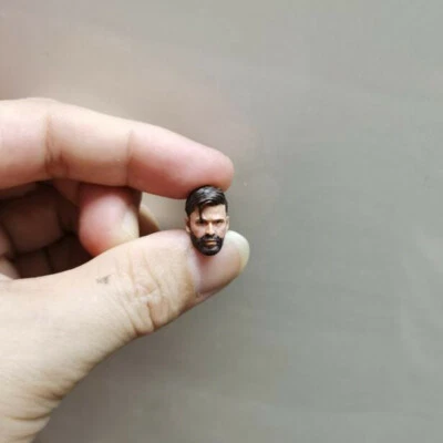 Painted 1/18 Scale The Extraction B Style Chris Head Sculpt Fit 3.75" Figure - Image 1 of 3