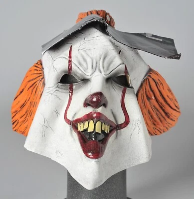 Rubie's IT Pennywise Adult Latex Mask 34718 NEW Horror Cosplay Halloween Clown - Image 1 of 4