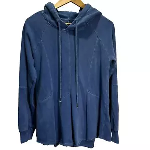 Sudadera con capucha azul Anthropologie Pilcro Flynn para mujer manga larga pequeña » - Imagen 1 de 5