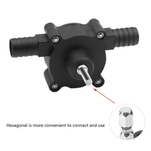 Portable Hand Drill Water Pump Micro Self-Priming Pump Household Small - Picture 1 of 7