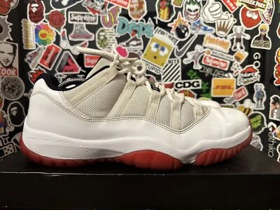 Nike Air Jordan 11 ретро низкий вишневый низ 2012 528895-101 размер 11,5 | товар 1237 - Изображение 1 из 4