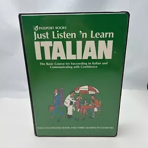 Just Listen 'N Learn Italienisch: Der Grundkurs für Erfolg in Italienisch - Bild 1 von 4