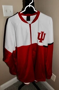 Adidas Full Zip Jacket Size 2XL Indiana University Hoosiers NEW and super nice - Picture 1 of 5