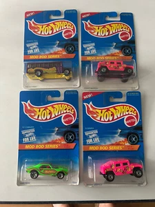 Hot Wheels Mod Bod Series  2-Hummer, School Bus,  1967 Camaro, VW - Picture 1 of 7