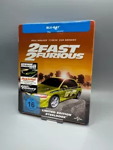 2 Fast 2 Furious Limited Steelbook Edition Blu-ray Neu Ovp - Picture 1 of 2
