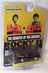 Rocky II Balboa Vs Creed 1979 Pontiac Firebird T/A 1:64 Greenlight 44650C ltd ed - Picture 1 of 2