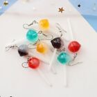 Sugar Candy Food Earring Lollipop Earrings Ear Jewelry Ornament Drop Dangle