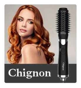 CHIGNON Hair Dryer Brush Hot Air Brush Style One Step Styler Blow Brush Dryer - Picture 1 of 7
