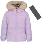 Jessica Simpson Girls Purple Little Girls Puffer Jacket Coat M 5-6 BHFO 4429