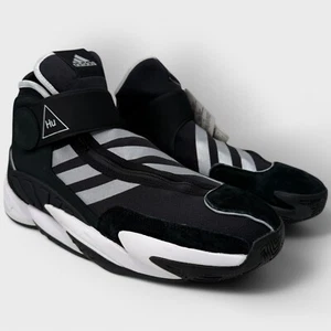 Adidas x Pharrell 0 to 60 BOS Shoes Men’s 10.0 Black Basketball Sneakers NWB - Picture 1 of 10