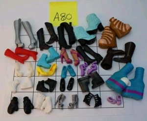 Barbie Doll & Other Brand Lot Mixed Shoes Accessories 25 Pairs SHOES Various A80 - Picture 1 of 18