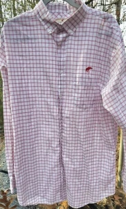 University Of Alabama Tuskwear Mens XL Checked Long Sleeve Shirt 0460 7 - Picture 1 of 7