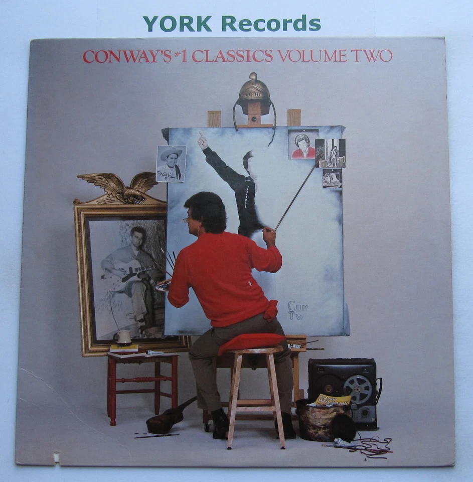 CONWAY TWITTY - Conway's #1 Classics Volume 2 - Ex Con LP Record Elektra 60209 - Image 1 of 1
