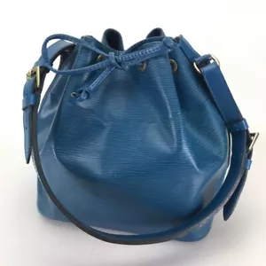 Louis Vuitton M44105 Epi Petit Noe Schultertasche mit Kordelzug Epi Leder blau - Bild 1 von 9
