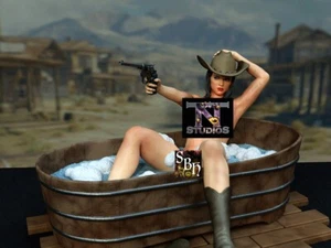 Cowboy | Exclusive3dPrints | Commission | Exotic | NSFW | Bemalt | - Bild 1 von 1