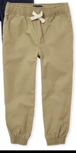 The Children's Place Boys Stretch Pull On Jogger Pants Khaki color size 16 - Picture 1 of 5
