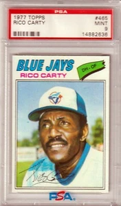 RICO CARTY 1977 Topps #270 PSA 9 MINT - BLUE JAYS - Picture 1 of 2