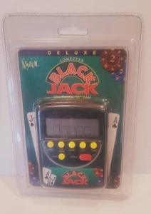 Asylum Vintage 1996 Deluxe Computer Blackjack Electronic Handheld Game  NEW - Picture 1 of 5