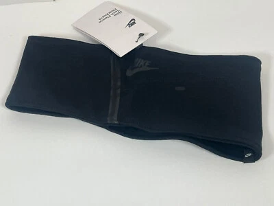 Nueva diadema polar Nike Tech para hombre negra/negra talla única para la mayoría 88880 Foto 1 de 3