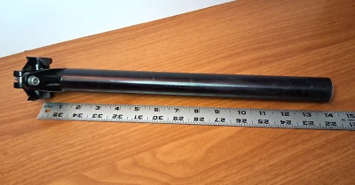 PROMAX Black Aluminum Seat Post 30.9mm x 350mm 2 Bolt - Image 1 of 4