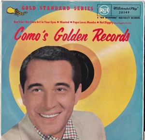 PERRY COMO Como's Golden Records EP SirH70 - Picture 1 of 4