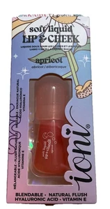 Ioni Soft Liquid Lip & Cheek~Glow-Getter Collection~Apricot ~ New - Picture 1 of 3
