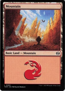 Mountain () L Tarkir: Dragonstorm 283 NM Normal MTG - Picture 1 of 2