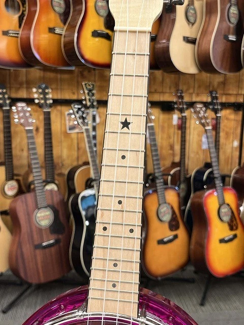 MaAmAa MBU-C PP [Ukulele Banjo Cristal] [Tamaño Concierto] Foto 1 de 4