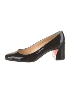 Christian Louboutin Lackleder Pumps Schwarz Gr. 39 Neu ohne Karton - Bild 1 von 5